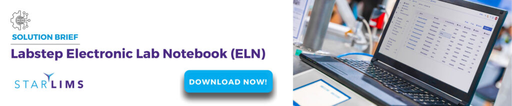 Cahier de laboratoire électronique : ELN